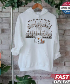 Texas Longhorns Smash The Sooners 2024 Red River Rivalry Shirt, hoodie, sweater, long sleeve and tank top Texas Longhorns Smash The Sooners 2024 Red River Rivalry Shirt