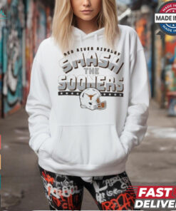 Texas Longhorns Smash The Sooners 2024 Red River Rivalry Shirt, hoodie, sweater, long sleeve and tank top Texas Longhorns Smash The Sooners 2024 Red River Rivalry Shirt