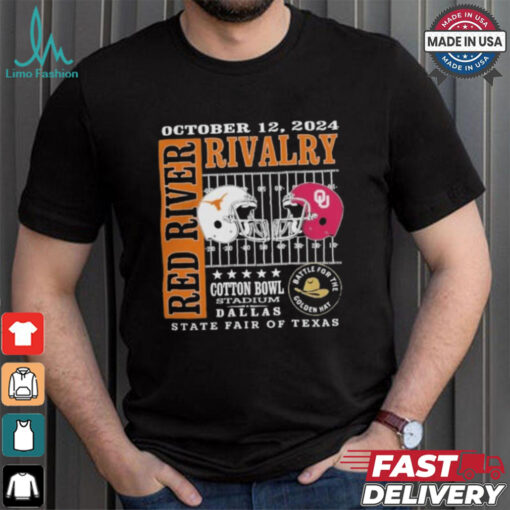 Texas Longhorns Vs Oklahoma Sooners 2024 Red River Rivalry Head To Head 2024 Shirt