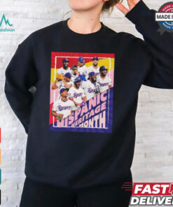 Texas Rangers Celebrating Hispanic Heritage Month 2024 Poster t shirt