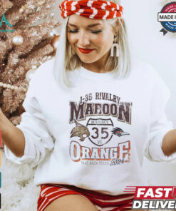 Texas State Bobcats vs UTSA Roadrunners 1 35 rivalry Maroon vs Orange take back Texas 2024 shirt