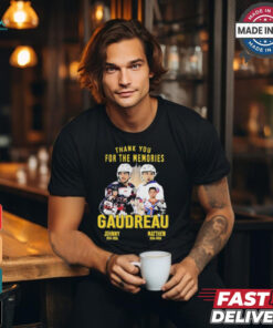 Thank You For The Memories Johnny Gaudreau And Matthew Gaudreau Shirt Thank You For The Memories Johnny Gaudreau And Matthew Gaudreau Shirt