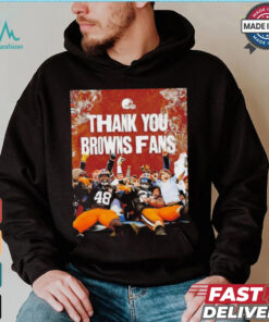 Thank you Cleveland Browns Fans shirt