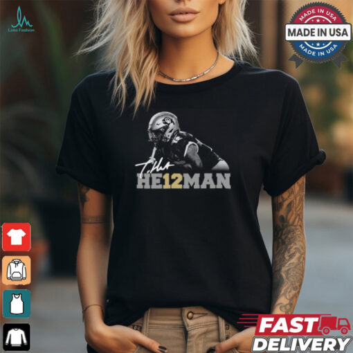That he12man t.hunter pullover T shirt