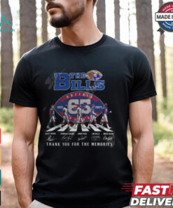 The Bills 65 Years Of 1959 2024 Thank You For The Memories T Shirt