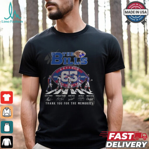 The Bills 65 Years Of 1959 2024 Thank You For The Memories T Shirt