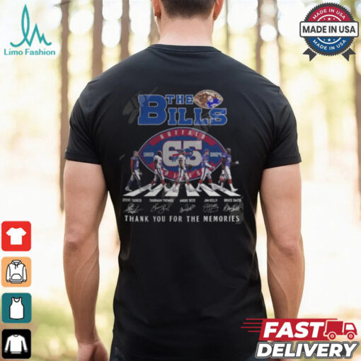 The Bills 65 Years Of 1959 2024 Thank You For The Memories T Shirt