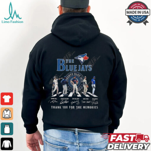 The Blue Jays Est 1977 Thank You For The Memories T Shirt