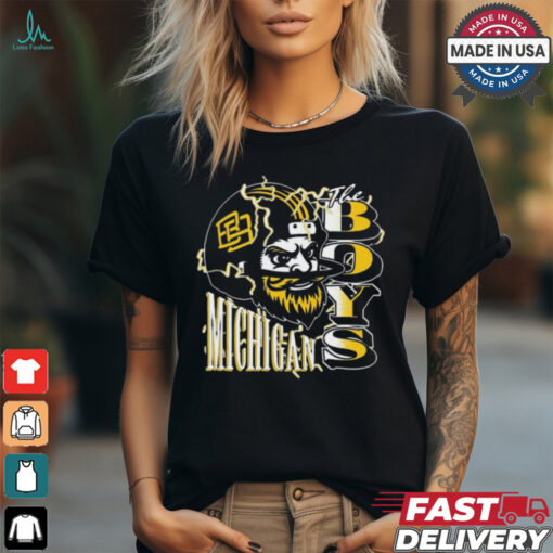 The Boys MI Lightning II Michigan Wolverines t shirt