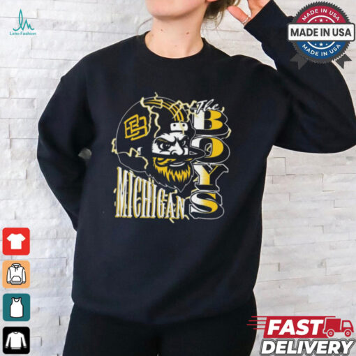 The Boys MI Lightning II Michigan Wolverines t shirt