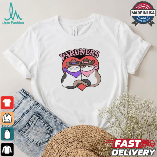 The Cat Hive Pardners Enamel Pin Shirt