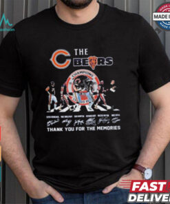 The Chicago Bears Champions Thank You For The Memories T Shirt