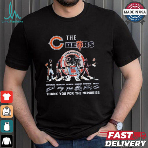 The Chicago Bears Champions Thank You For The Memories T Shirt