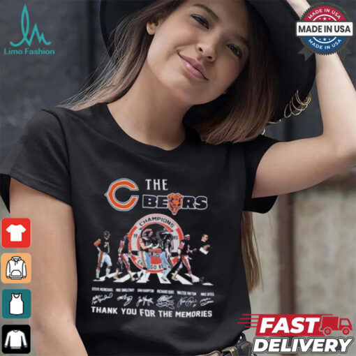 The Chicago Bears Champions Thank You For The Memories T Shirt