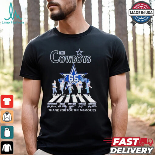 The Cowboys 65 Years Of 1960 2025 Thank You For The Memories T Shirt