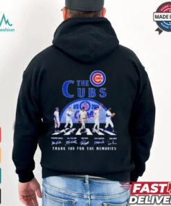 The Cubs 148 Years Of 1876 2024 Thank You For The Memories T Shirt