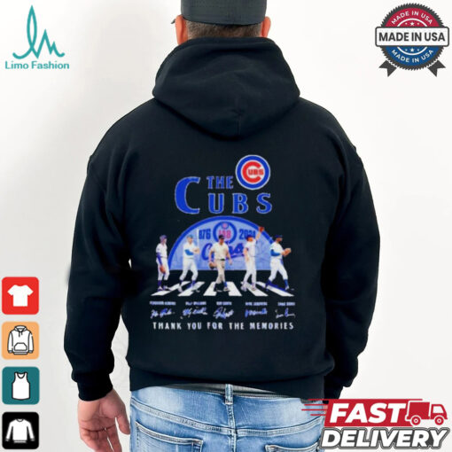 The Cubs 148 Years Of 1876 2024 Thank You For The Memories T Shirt