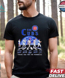 The Cubs 148 Years Of 1876 2024 Thank You For The Memories T Shirt