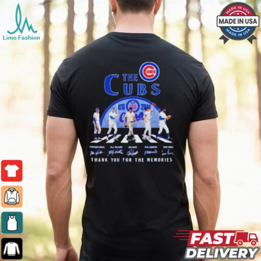 The Cubs 148 Years Of 1876 2024 Thank You For The Memories T Shirt