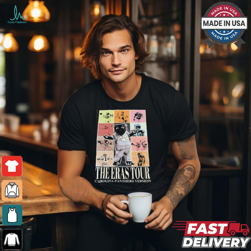 The Eras Tour Carolina Panthers Version retro t shirt The Eras Tour Carolina Panthers Version retro t shirt