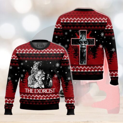 The Exorcist Regan MacNeil Ugly Sweater