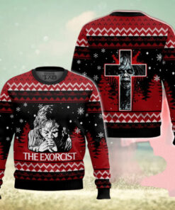 The Exorcist Regan MacNeil Ugly Sweater