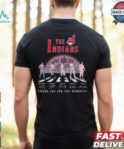 The Indians Abbey Road 130 Years Of 1894 2024 Thank You For The Memories Signatures Shirt