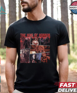 The King Of Horror T Shirt, hoodie, sweater, long sleeve and tank top The King Of Horror T Shirt