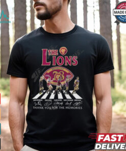 The Lions 28 Years Of 1996 2024 Brisbane Lions Thank You For The Memories T Shirt