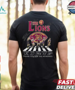 The Lions 28 Years Of 1996 2024 Brisbane Lions Thank You For The Memories T Shirt