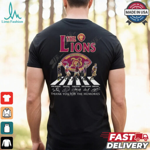 The Lions 28 Years Of 1996 2024 Brisbane Lions Thank You For The Memories T Shirt