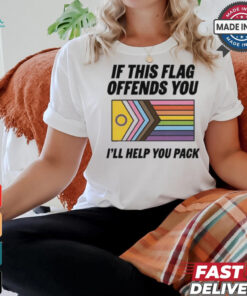 The Little Boy If This Flag Offends You I’ll Help You Pack shirt