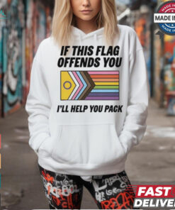 The Little Boy If This Flag Offends You I’ll Help You Pack shirt