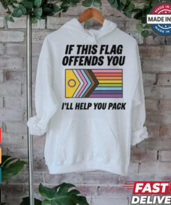The Little Boy If This Flag Offends You I’ll Help You Pack shirt