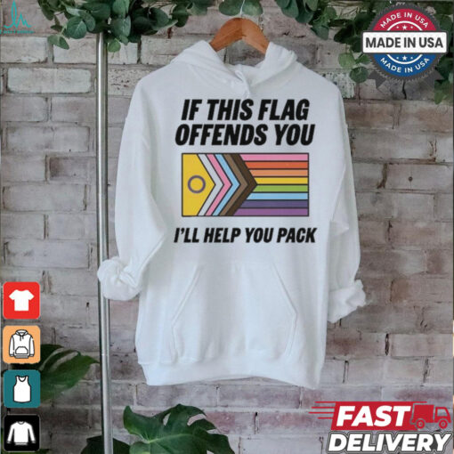 The Little Boy If This Flag Offends You I’ll Help You Pack shirt