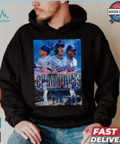 The Los Angeles Dodgers Are Al West Champions MLb 2024 Season 11th Time In 12 Years shirt