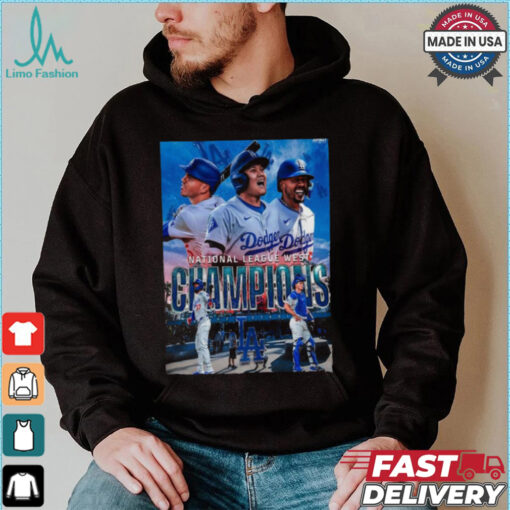 The Los Angeles Dodgers Are Al West Champions MLb 2024 Season 11th Time In 12 Years shirt
