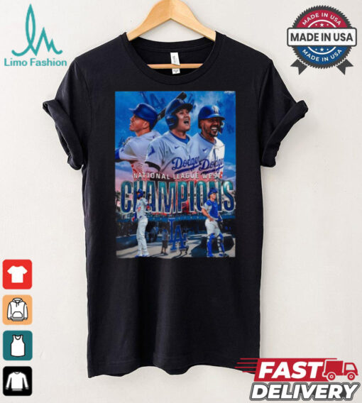 The Los Angeles Dodgers Are Al West Champions MLb 2024 Season 11th Time In 12 Years shirt