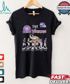 The Minnesota Vikings 65 Seasons 1960 2025 Signature Unisex T Shirt
