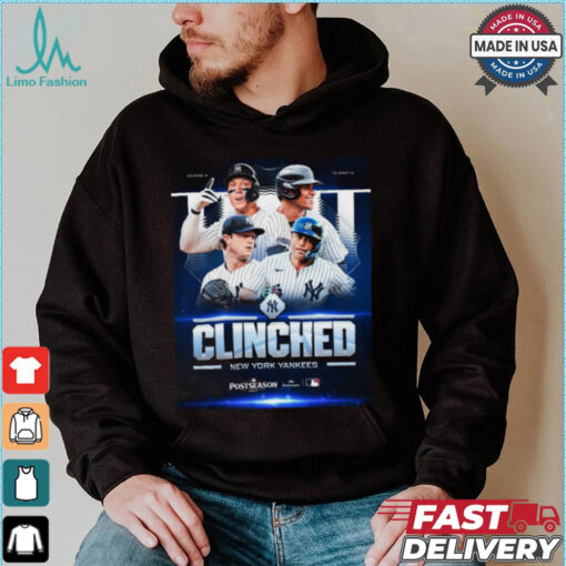 The New York Yankees Have Clinched The AL’s 1st 2024 Postseason Spot shirt