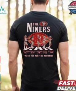 The Niners Abbey Road 80 Years Of 1944 2024 Thank You For The Memories Signatures Shirt