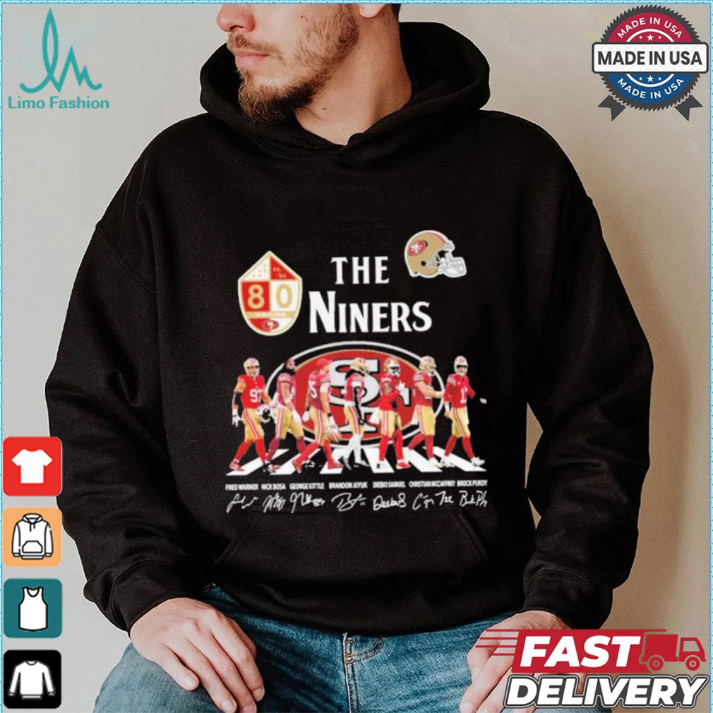 The Niners Team Player Abbey Read Signature Shirt The Niners Team Player Abbey Read Signature Shirt