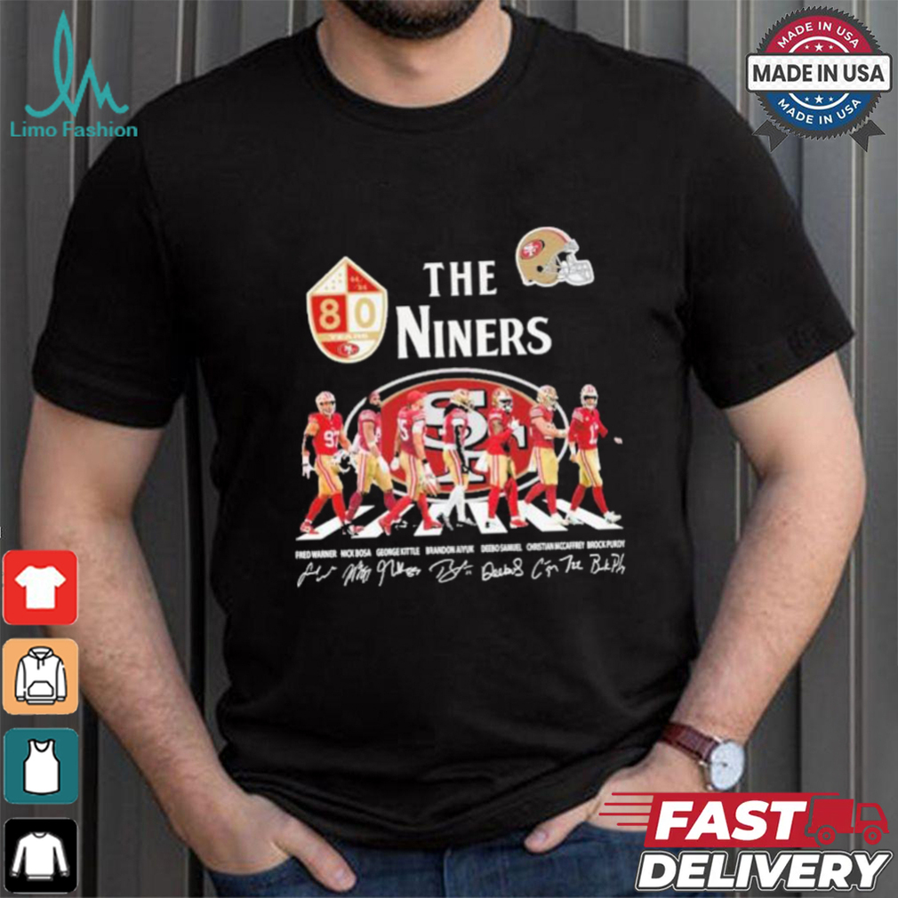 The Niners Team Player Abbey Read Signature Shirt The Niners Team Player Abbey Read Signature Shirt