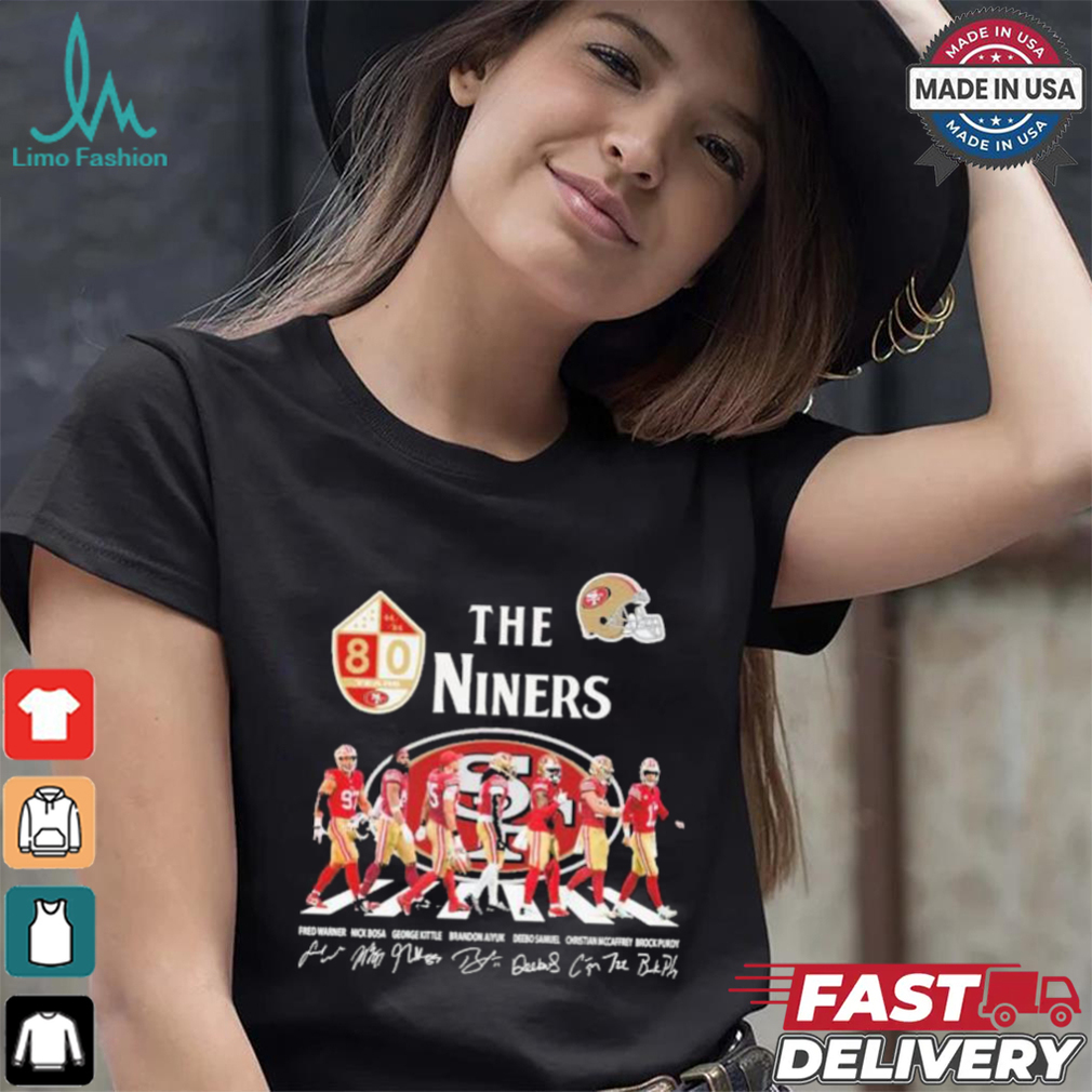 The Niners Team Player Abbey Read Signature Shirt The Niners Team Player Abbey Read Signature Shirt