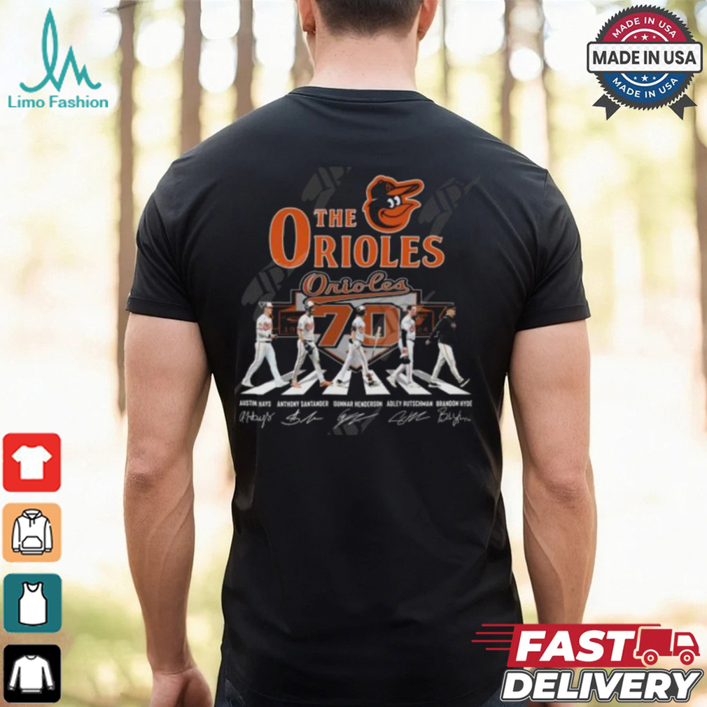 The Orioles 70 Years Of 1954 2024 Baltimore Orioles T Shirt The Orioles 70 Years Of 1954 2024 Baltimore Orioles T Shirt
