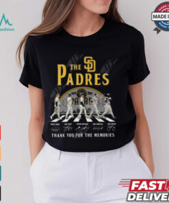 The Padres 55 Years Of 1969 2024 San Diego Padres Thank You For The Memories T Shirt