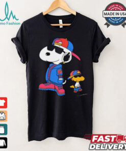The Peanuts Snoopy And Woodstock 2 Cool Snoopy 8 30 Drop T shirt