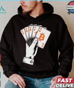 The Perfect Bitcoin Poker Hand T Shirt