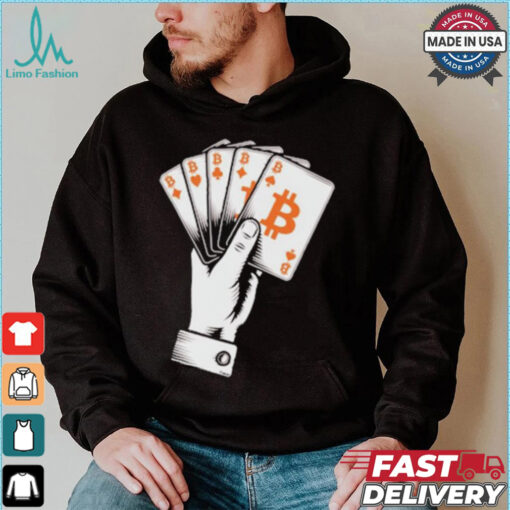 The Perfect Bitcoin Poker Hand T Shirt
