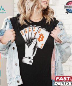 The Perfect Bitcoin Poker Hand T Shirt
